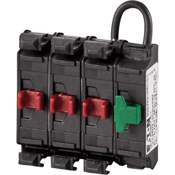 Thumbnail - Eaton Flat Rear contact block,3NC,1NO, Automatisierung