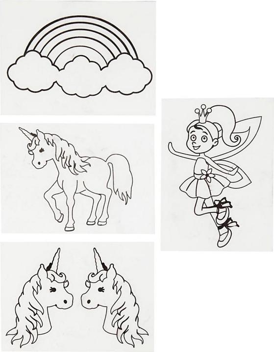 Actual product image Creativ Company Shrink foil unicorn