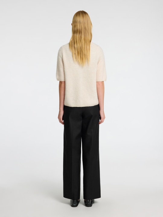 Actual product image Selected Femme Slfsia Ras 2/4 Rib Knit Cardigan Noos (XS)
