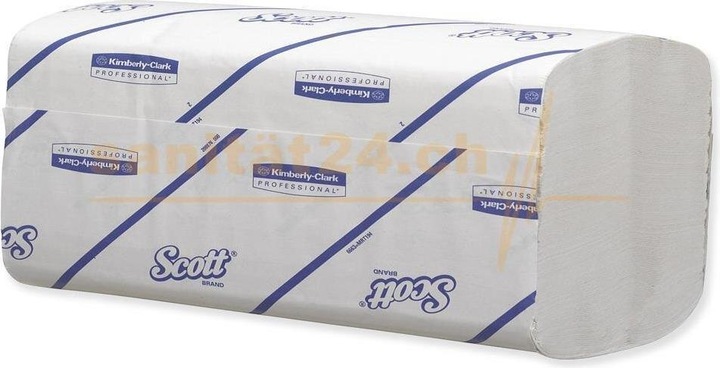 Actual product image Kleenex Towels ® Ultra™ 6772 2-ply white L215xW106approx.mm suitable for 9000 469 672, 9000 469 673 (2820 x)