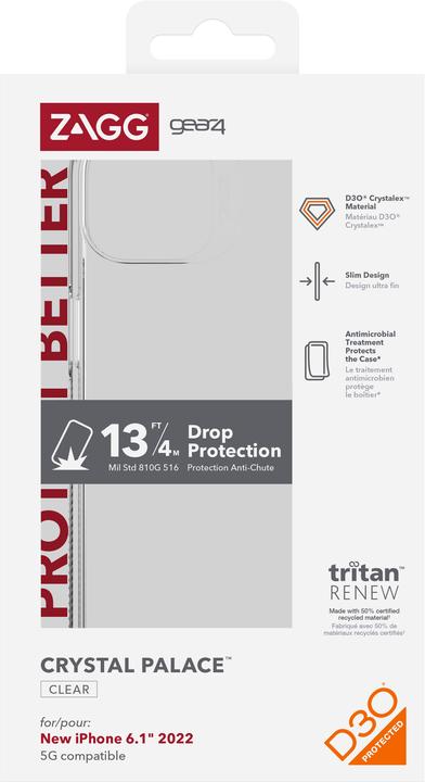 Image du produit Zagg Cases Crystal Palace (Apple iPhone 14)