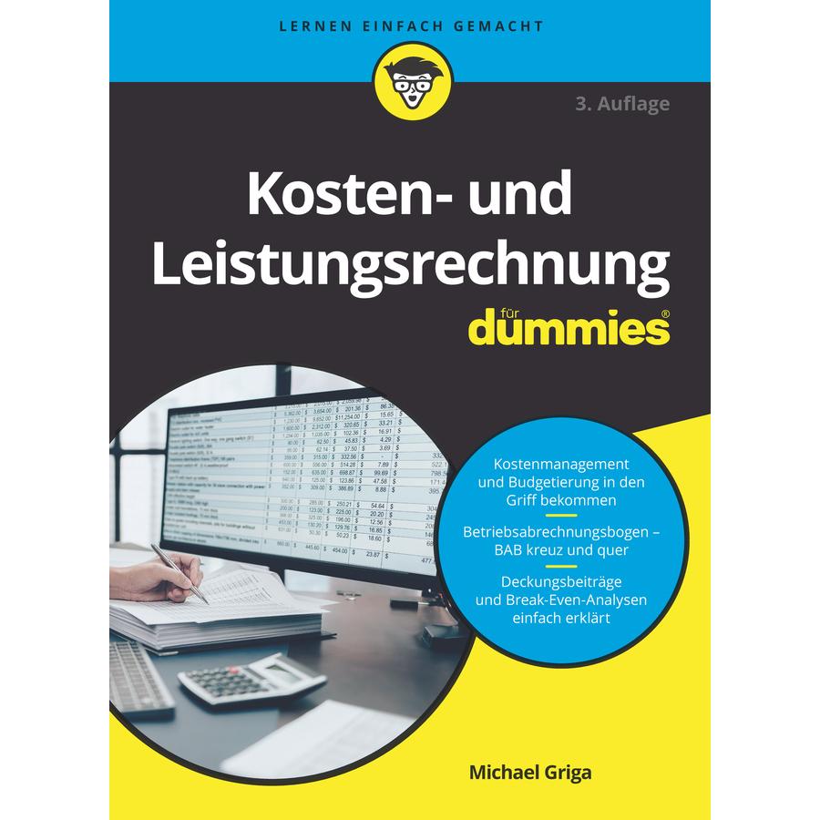Thumbnail - Kosten- und Leistungsrechnung für Dummies, Fachbücher von Michael Griga