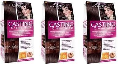 Image du produit L'Oréal Paris Crème Gloss Coloring cream no. 415 Frosty Chestnut (415 Frosty Chestnut)