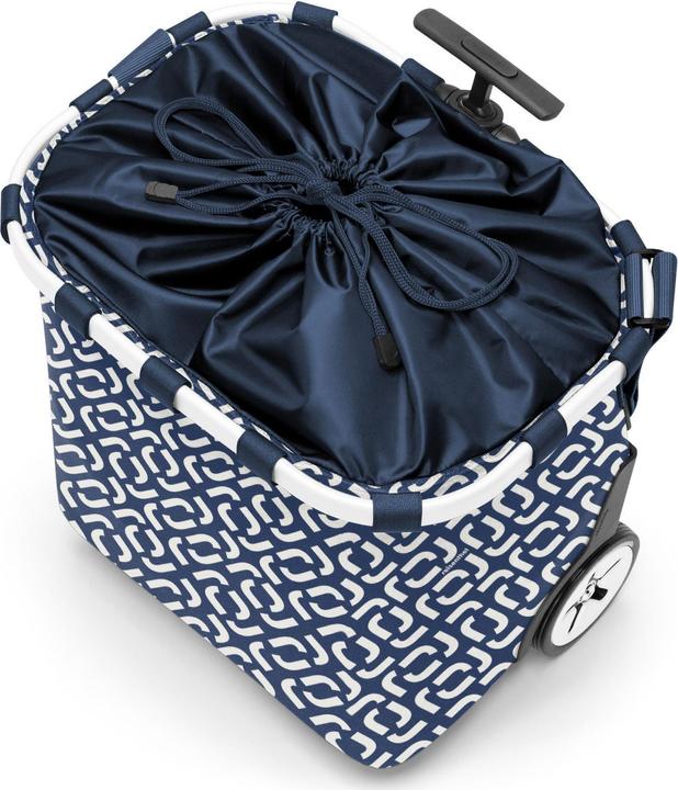 Produktbild reisenthel Einkaufstrolley Carrycruiser Signature Marineblau/Weiss