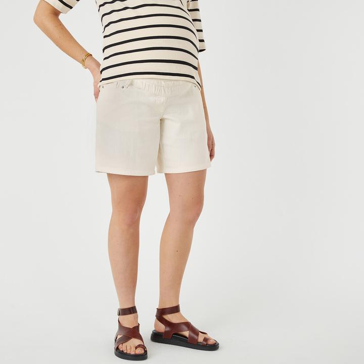 Produktbild La Redoute Collections Umstandsshorts aus Denim (40)