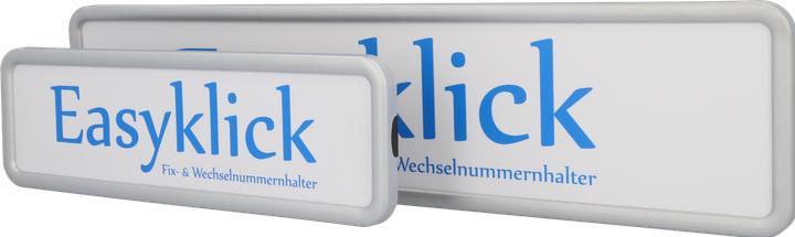 Produktbild Easyklick Kennzeichenhalter Set Langformat (Front + Heck, Langformat)
