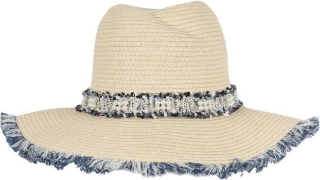 Vedia Strohhut mit blauen Details