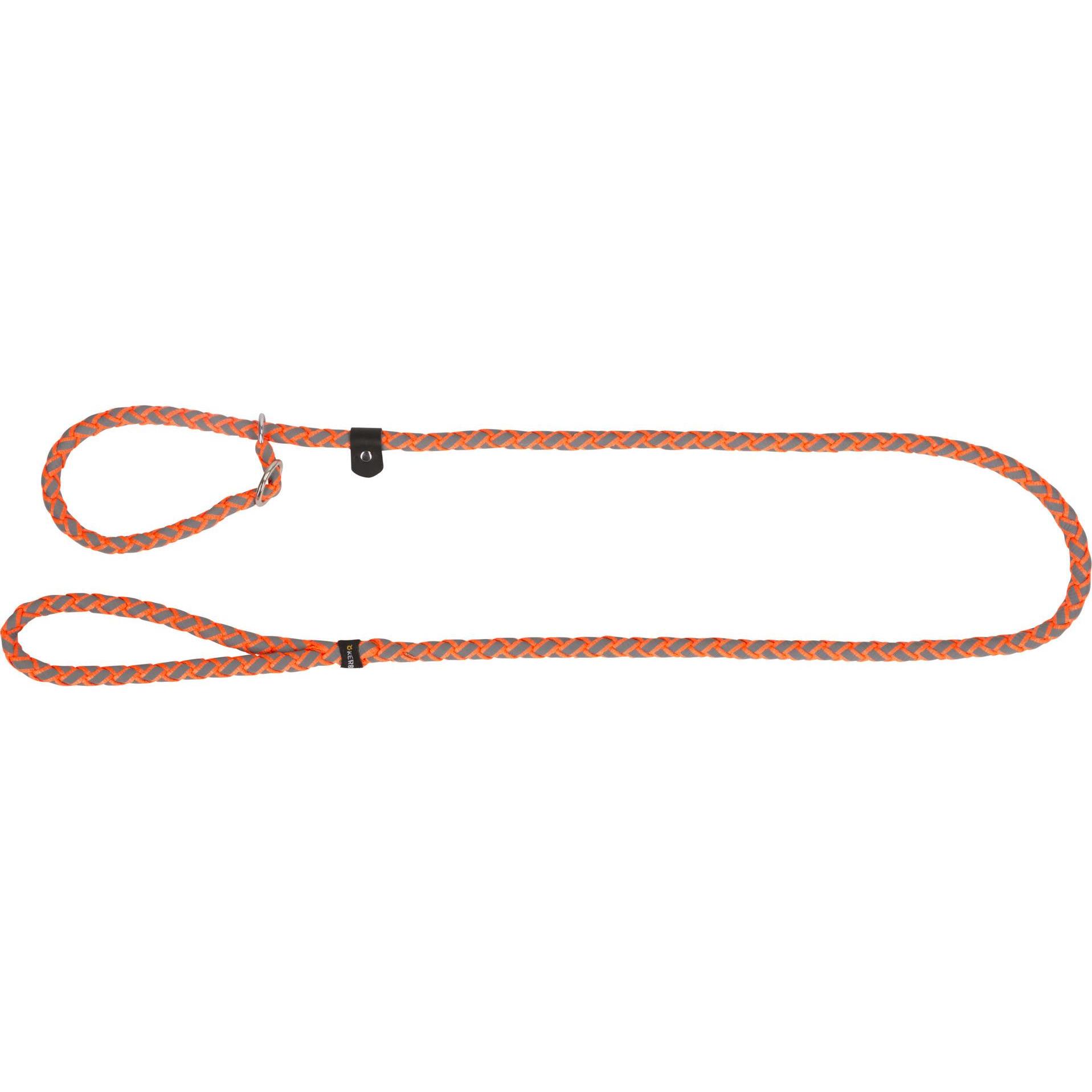 Kerbl Maxi Safe Schlupfleine 170 cm x 12mm, neon orange (Hund, Hundesport), Halsband + Leine