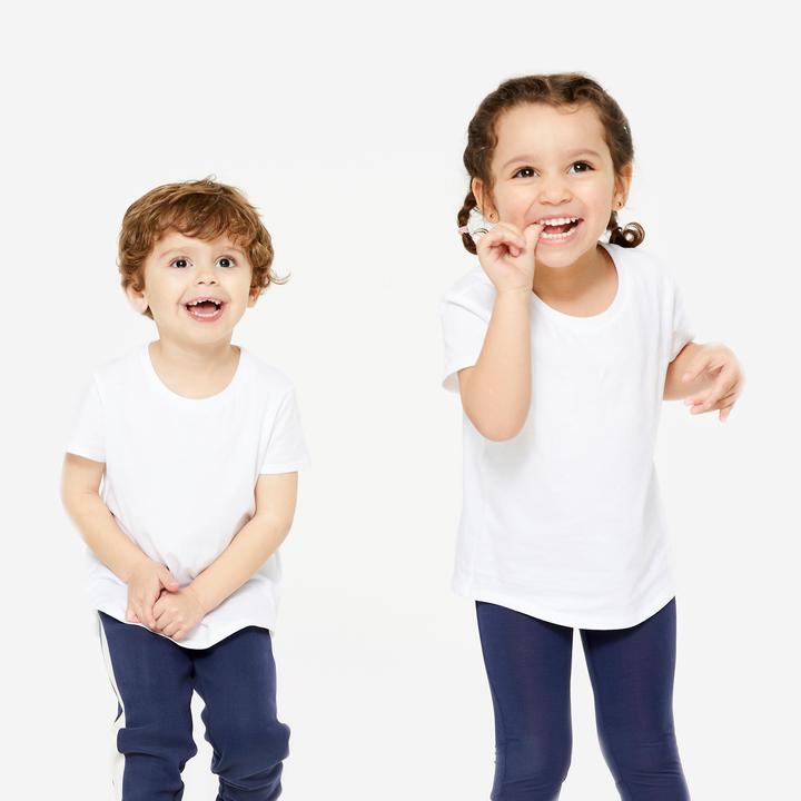 Produktbild Domyos Kurzarmshirt Kleinkinder Baumwolle Druck (104)