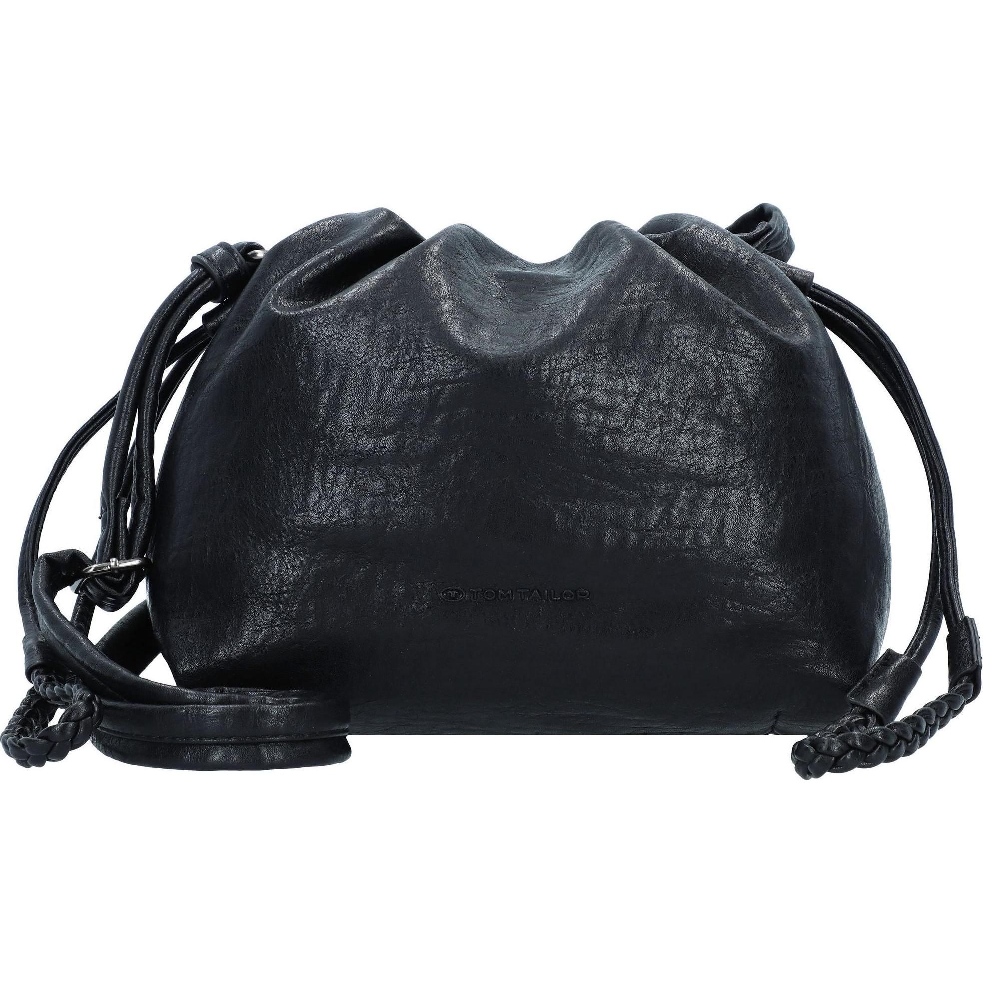 Tom Tailor, Handtasche, Liza Umhängetasche 23 cm, Schwarz