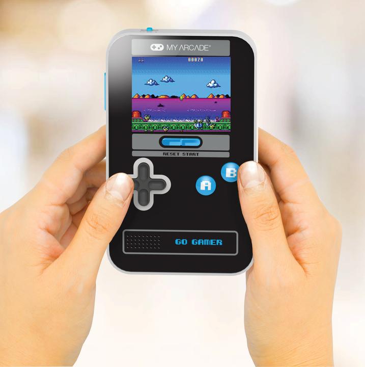 Produktbild MyArcade Go Gamer Classic 300 Jeu En 1 Noir Gris Et Bleu