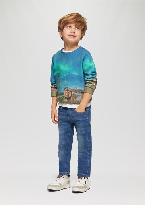 Immagine prodotto S.Oliver Sweatshirt Sweatshirt mit All-over-Print (116, 122)
