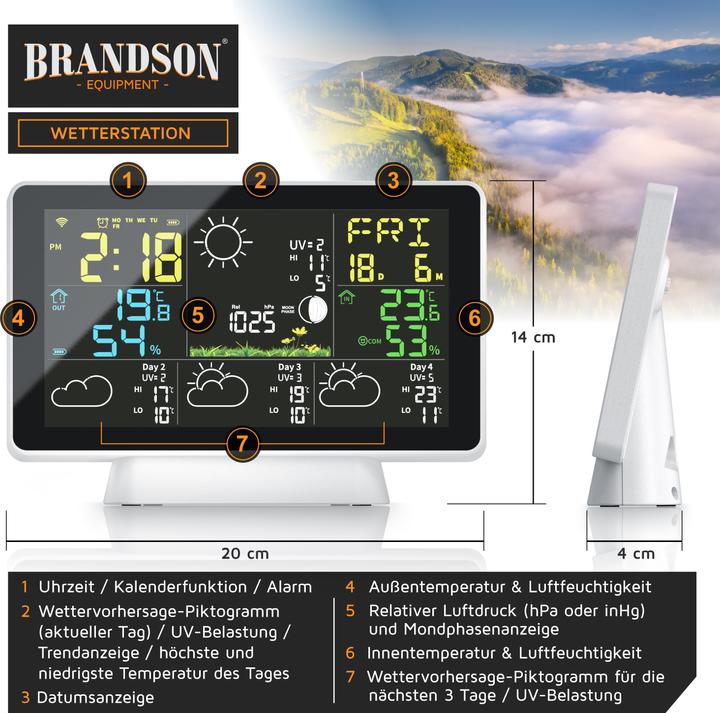 Image du produit Brandson Station météorologique