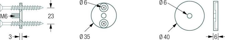 Actual product image Phos Rosettes