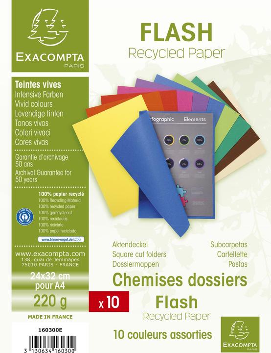 Immagine prodotto Exacompta Scrapbook - Copertine di file (A4, 10 x)