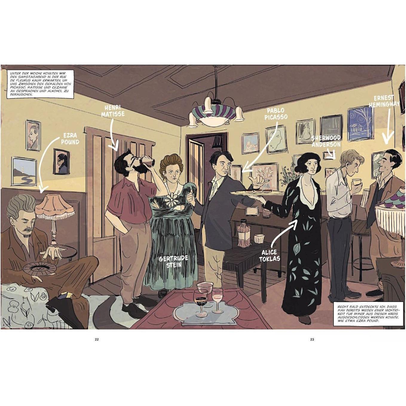 Thumbnail - Gertrude Stein und ihr Salon der Künste, Belletristik von Valentina Grande, Ingrid Ickler, Eva Rossetti