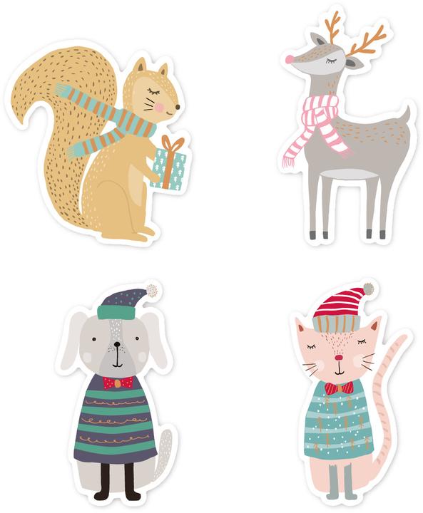 Produktbild I Am Creative Stickerset X-Mas (48 Sticker)