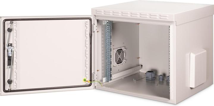Produktbild Digitus IP55 Outdoor Wandgehäuse DN-19 09U-6/6-I-OD (9 HE, 19 Zoll Rack)