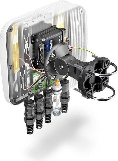 Actual product image Quwireless CCTV PoE Gateway with LTE, 3x