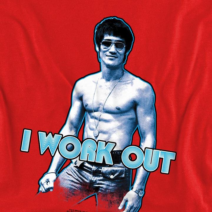 Immagine prodotto Bruce Lee I Work Out Felpa Adulto Unisex (L)