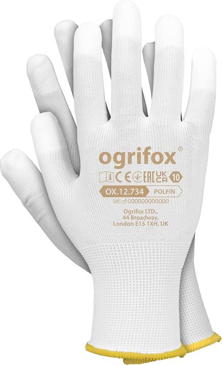 Ogrifox Protective Work Gloves with Milano Rib Knit for Comfort and Easy Cleaning (7)
