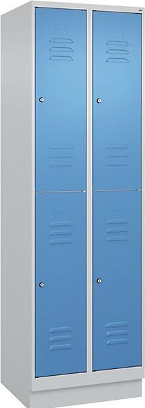 Actual product image C+P Double-decker locker Classic PLUS (60 cm, 195 cm)
