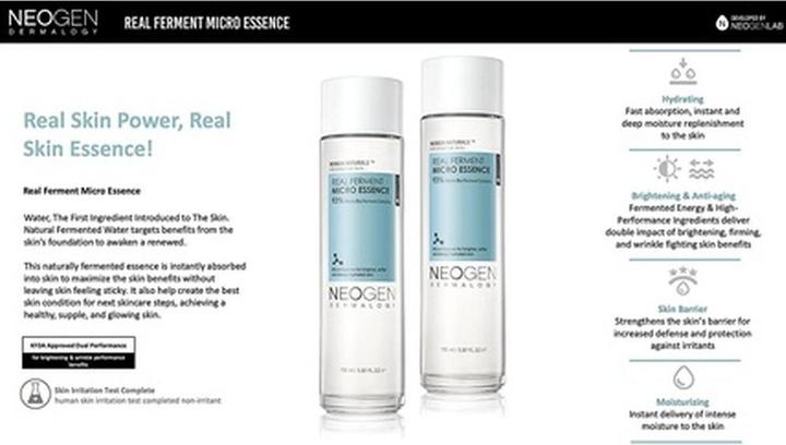 Actual product image Neogen Dermalogy Real Ferment Micro Essence (150 ml)