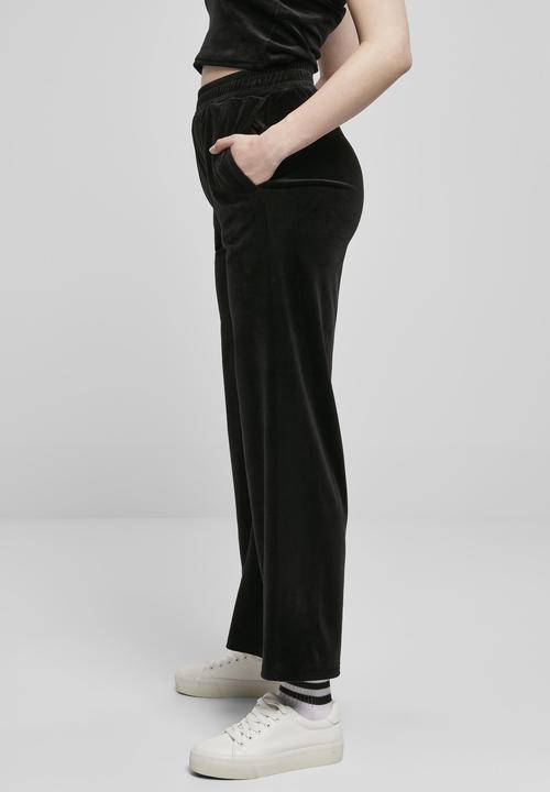 Produktbild Urban Classics Ladies High Waist Straight Velvet Sweatpants (XS)