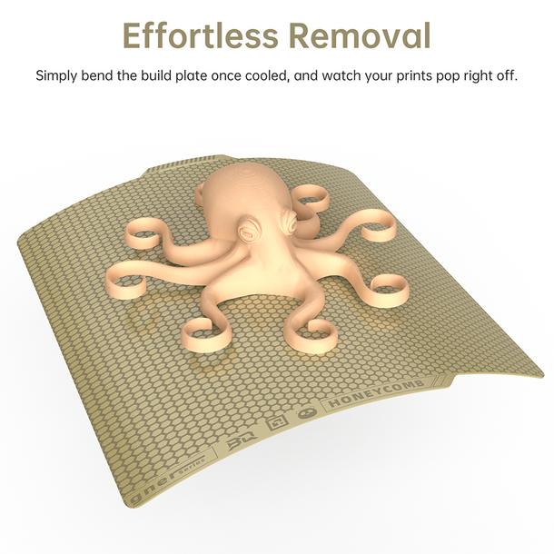 Produktbild 3d-printerstore.ch BIQU Buildplate für Bambu Lab Dual-textured Honeycomb-Houndstooth P1/X1 (Platte)