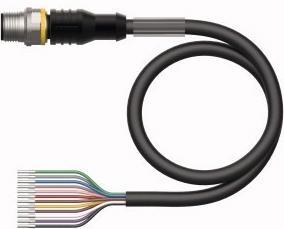 Actual product image Turck Actuator and sensor cable PVC connection cable RSC12.120T-5/TEL (5 m)