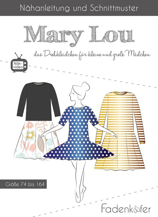 Actual product image Fadenkäfer Pattern Mary Lou