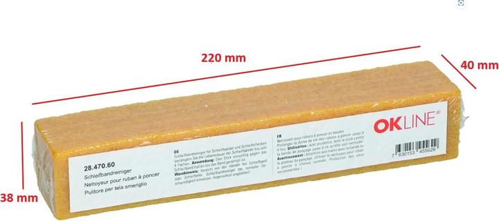 Produktbild OK-Line Schleifbandreiniger / 3-er Set