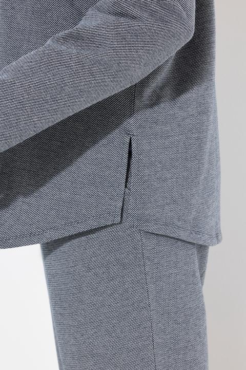 Produktbild Ulla Popken Sweat-Shaket, Hemdkragen, Brusttasche (54)