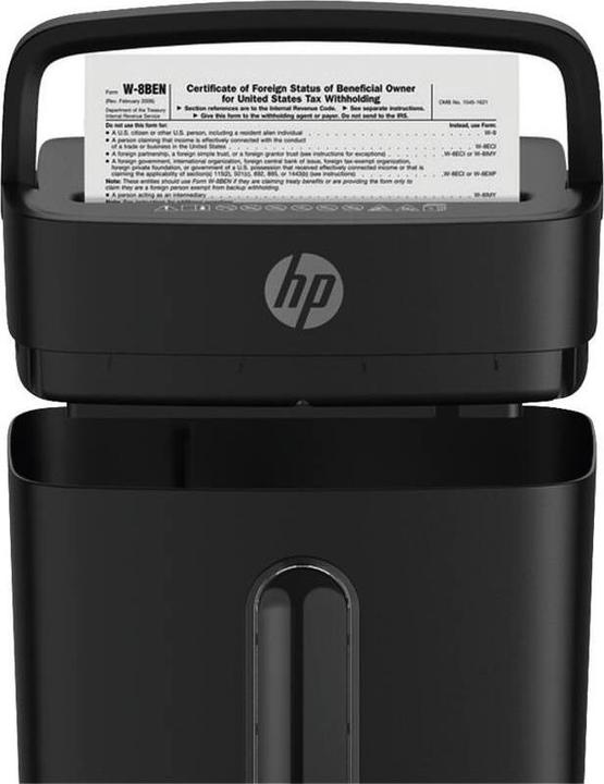 Produktbild HP Aktenvernichter OneShred 6CC schwarz (Partikelschnitt)