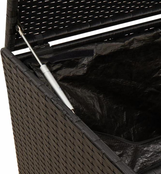 Actual product image vidaXL Gartentruhe mit Rollen 283L