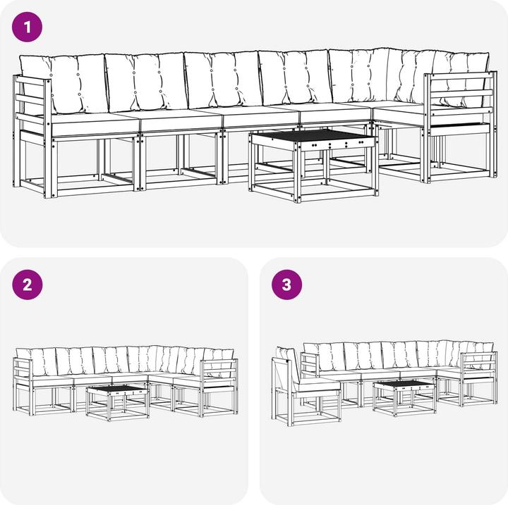 Immagine prodotto vidaXL Sofa Set