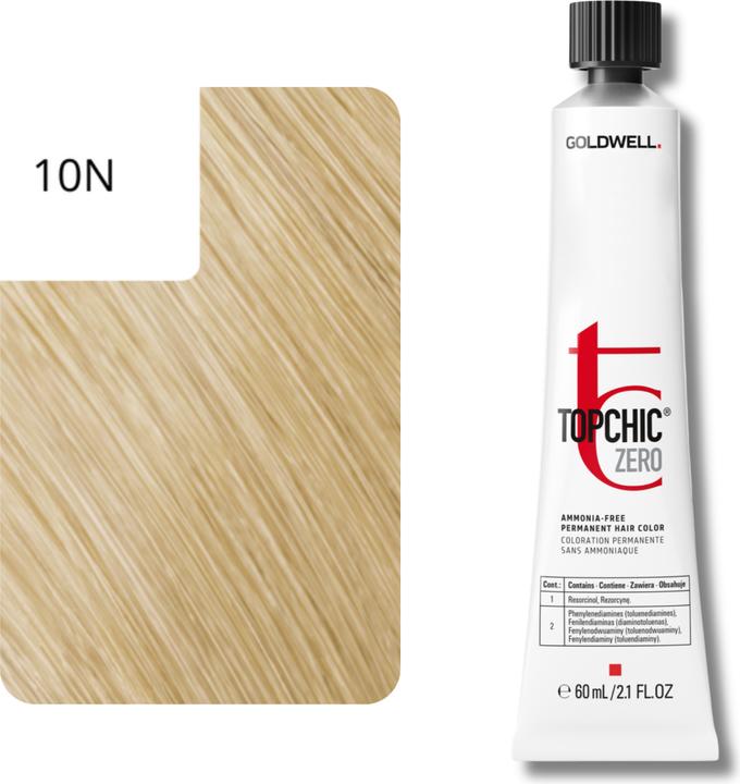Image du produit Goldwell Topchic Zero - 10N blond extra clair (10N Extra Clair Blond Blond)