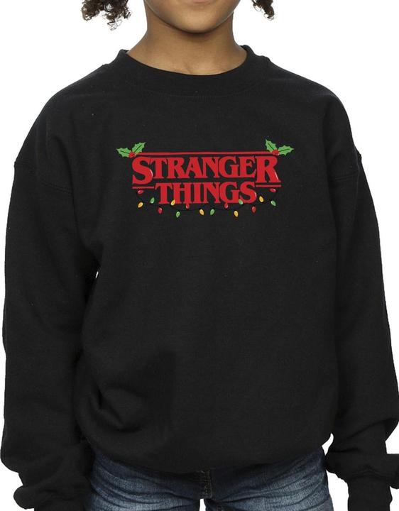 Produktbild Netflix Stranger Things Christmas Lights Sweatshirt Mädchen (152, 158)