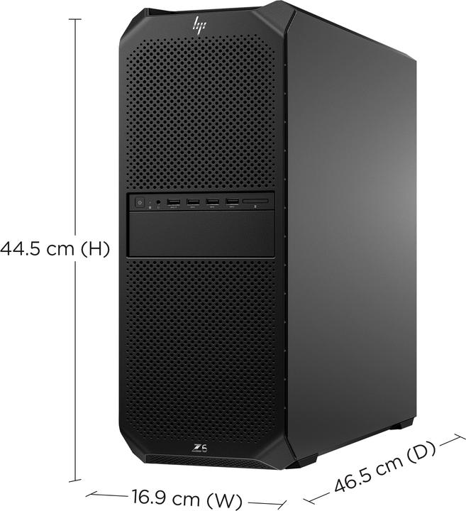 Actual product image HP Z6 G5 A (1000 GB, 64 GB, AMD Ryzen Threadripper PRO 7945WX, RTX A4000)