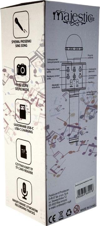 Immagine prodotto Nemo Equipment Karaoke microphone MajesticLine pink