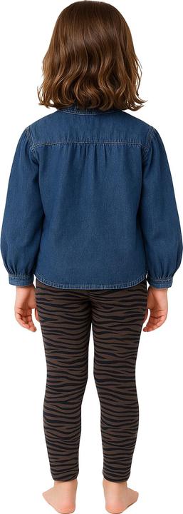 Produktbild Envie de Fraise Mädchen Leggins mit Zebramuster Mama-Tochter-Capsule, Bio-Baumwolle (140)