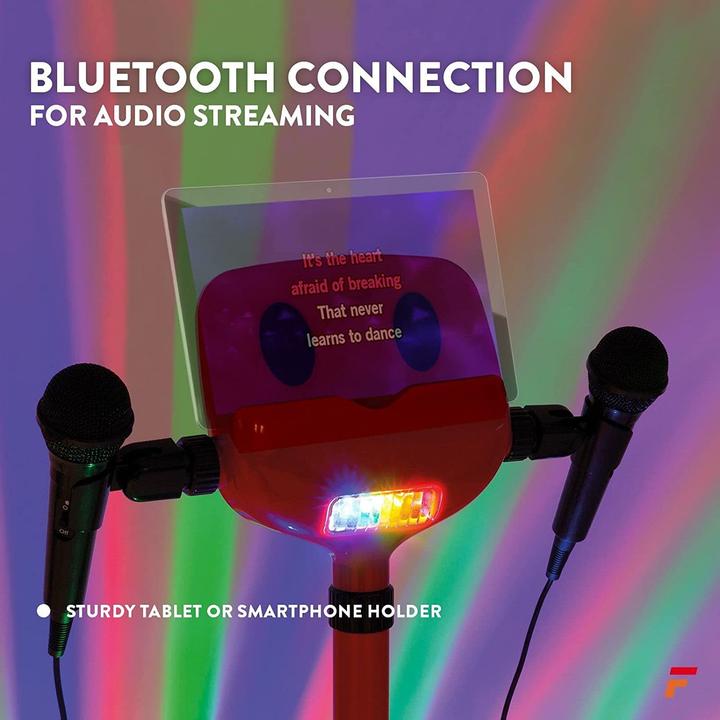 Image du produit Fenton Station karaoké KSM15R rouge (Actif)