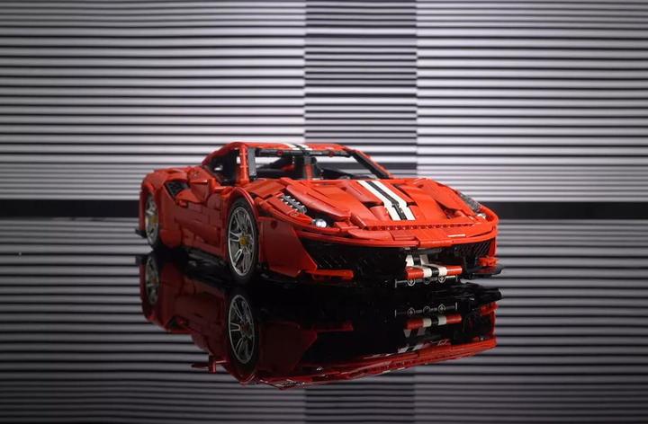 Actual product image Cada MASTER Red Super Car 1:8 incl Power System