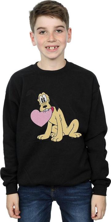 Actual product image Disney Boys Pluto Love Heart Sweatshirt (140, 146)