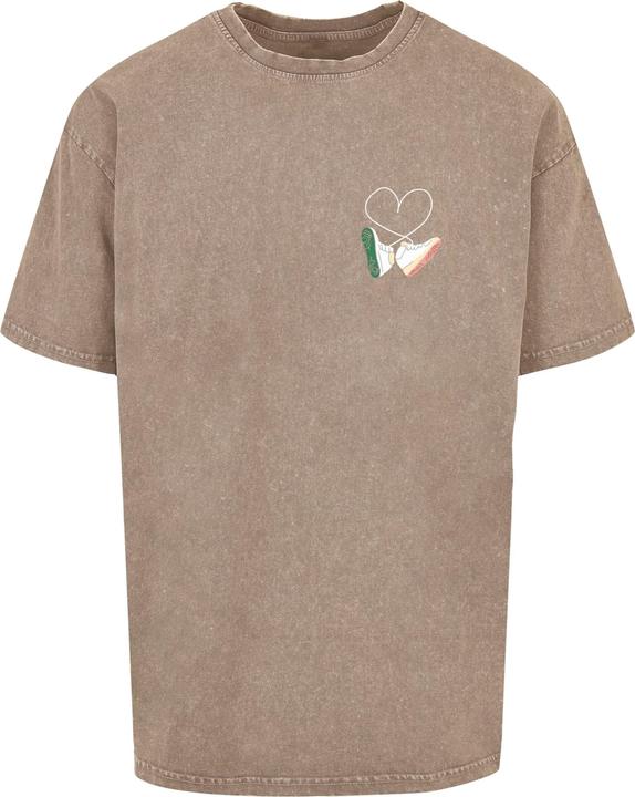 Immagine prodotto Mister Tee MisterTee Kicks Love - Maglietta oversize pesante lavata con acido - 174795 (5XL)