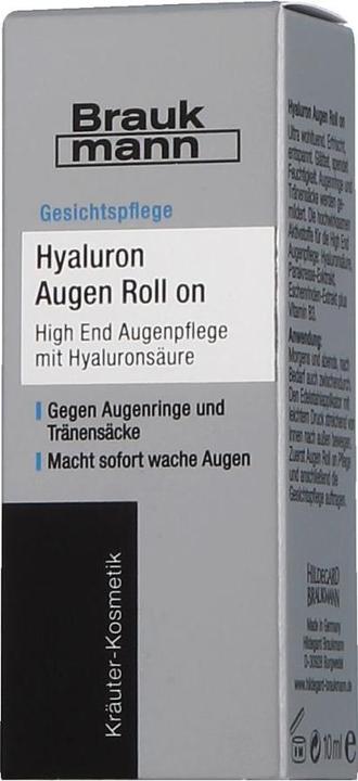 Image du produit Hildegard Braukmann Roll on Yeux Hyaluron (Roll-On pour le soin des yeux, 10 ml, Jour + nuit)