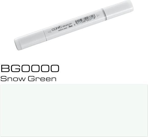 Image du produit Copic Sketch type BG - 0000 (BG0000 - Vert neige, 1 x)