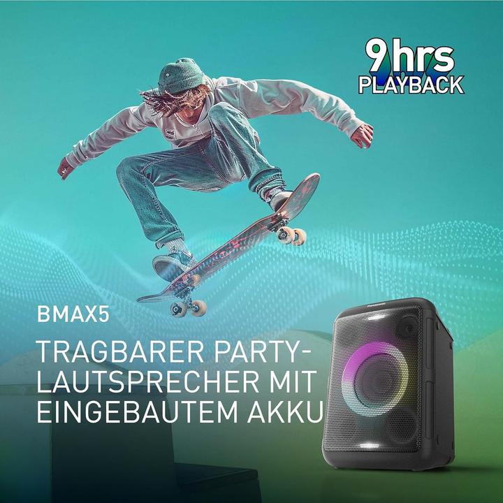 Actual product image Panasonic SC-BMAX5E-K (9 h)