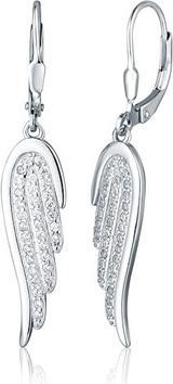 Immagine prodotto JVD - Silver dangle earrings Angel wing with zircons SVLE2542XJ6BI00