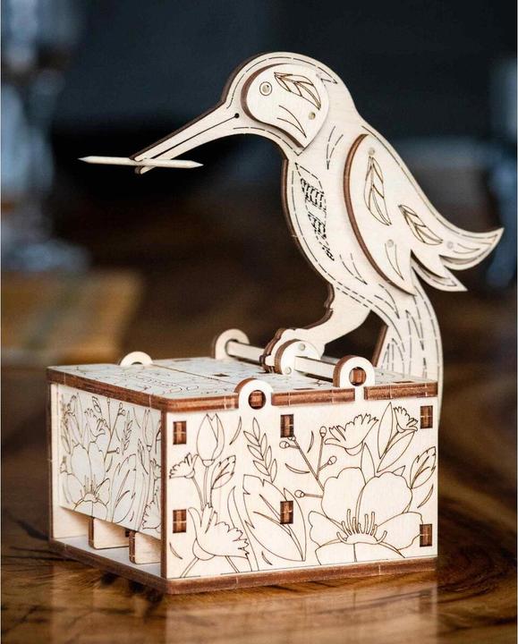 Produktbild Eco Wood Art Zahnstocher-Spender - Vogel